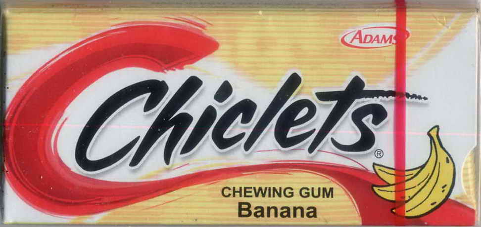 CHICLETS box pellets