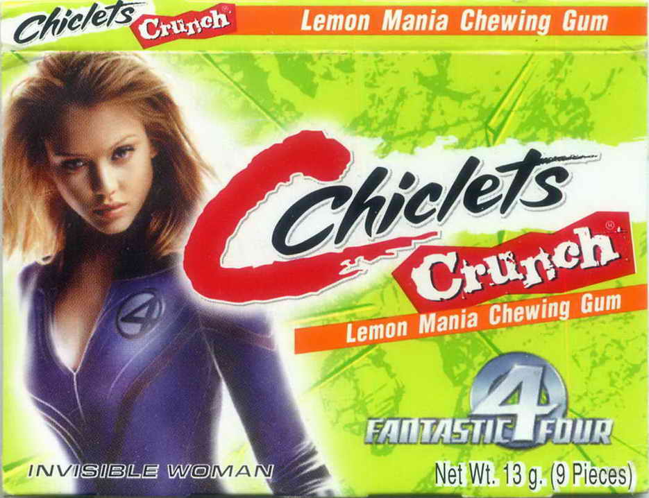 CHICLETS box pellets