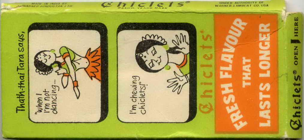 CHICLETS box pellets