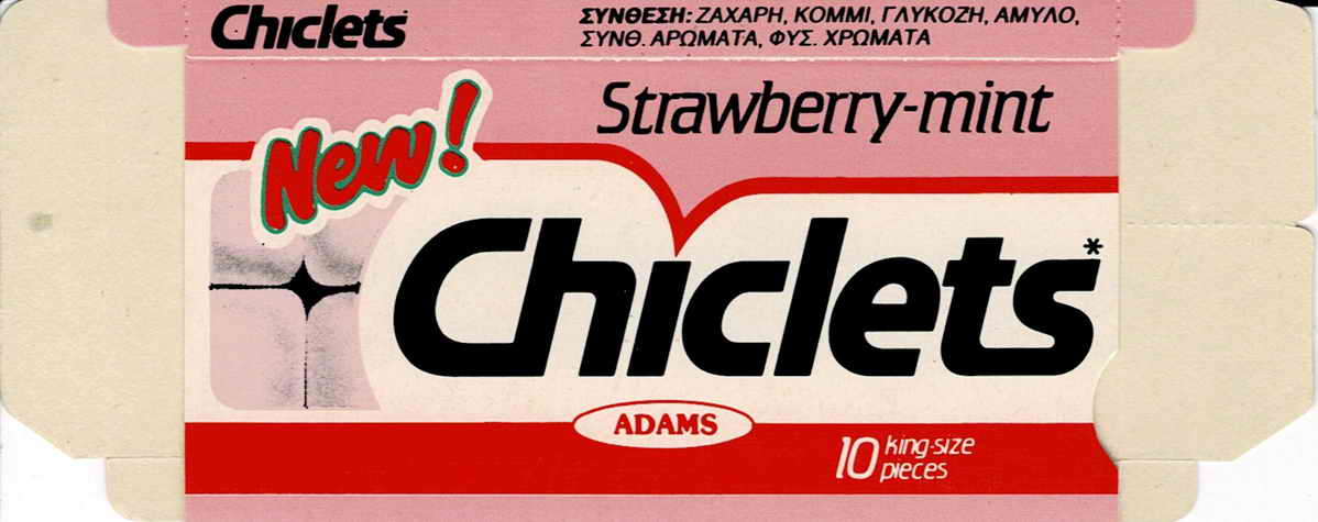 CHICLETS box pellets