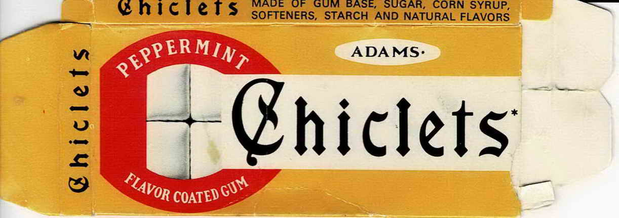 CHICLETS box pellets