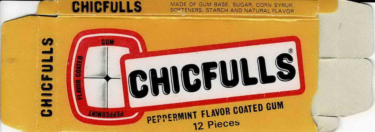 CHICLETS box pellets