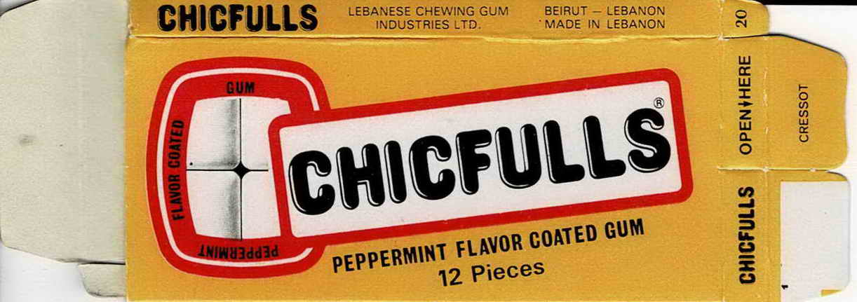 CHICLETS box pellets