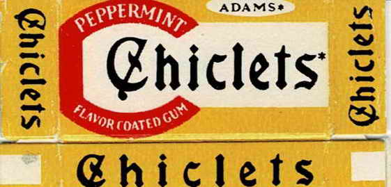 CHICLETS box pellets