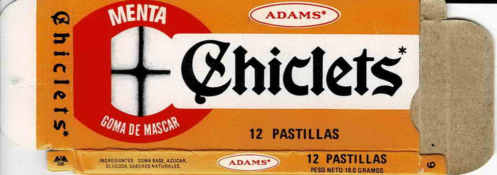 CHICLETS box pellets