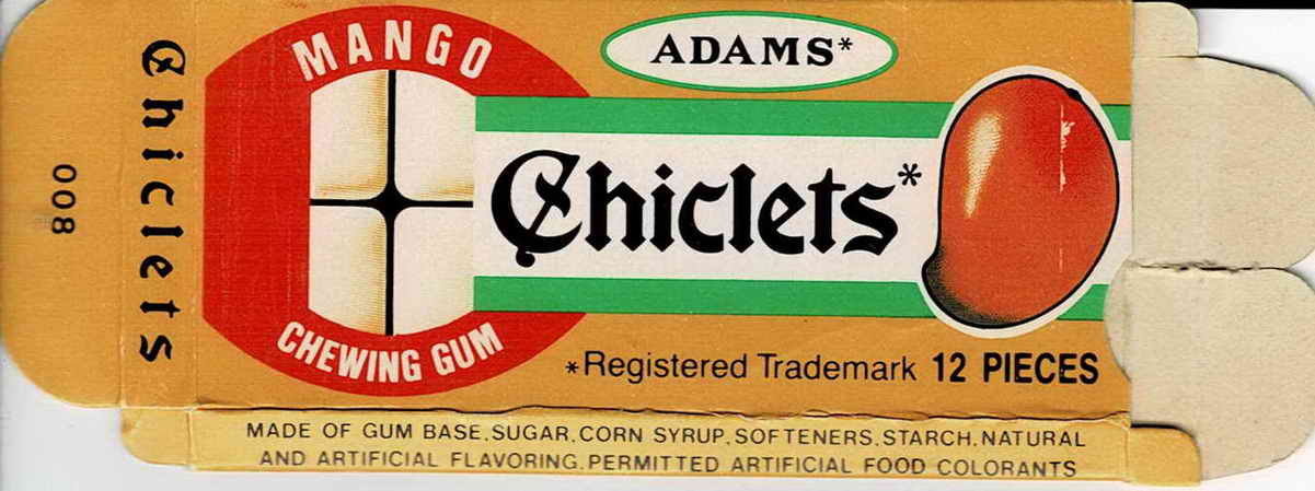 CHICLETS box pellets