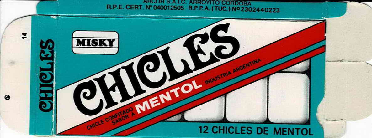 CHICLETS box pellets