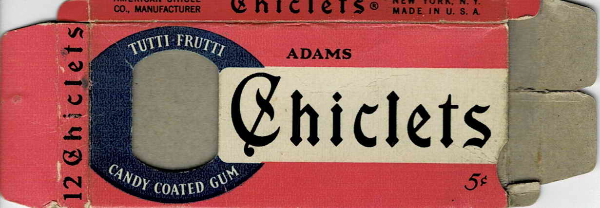 CHICLETS box pellets