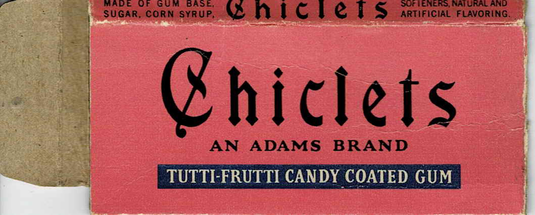 CHICLETS box pellets