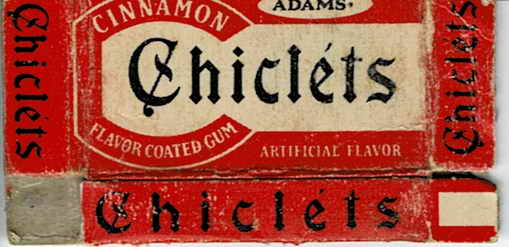 CHICLETS box pellets