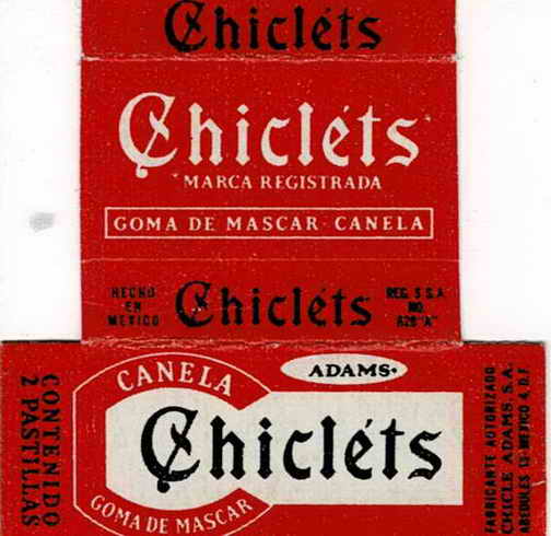 CHICLETS box pellets