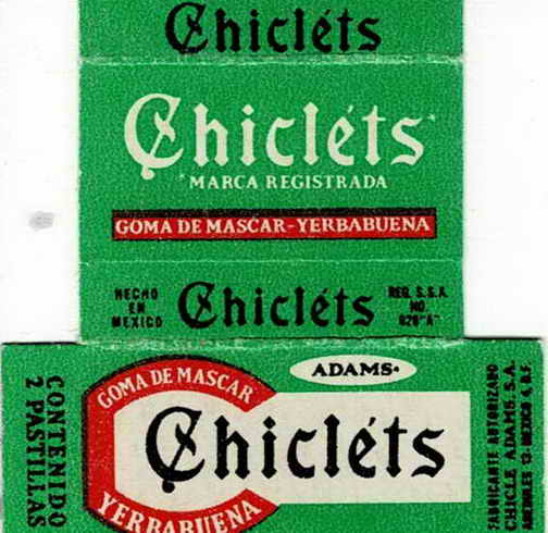 CHICLETS box pellets