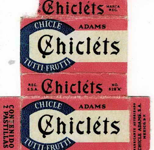 CHICLETS box pellets