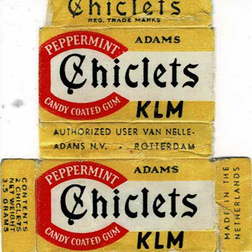 CHICLETS box pellets