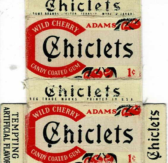 CHICLETS box pellets