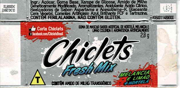 CHICLETS box pellets