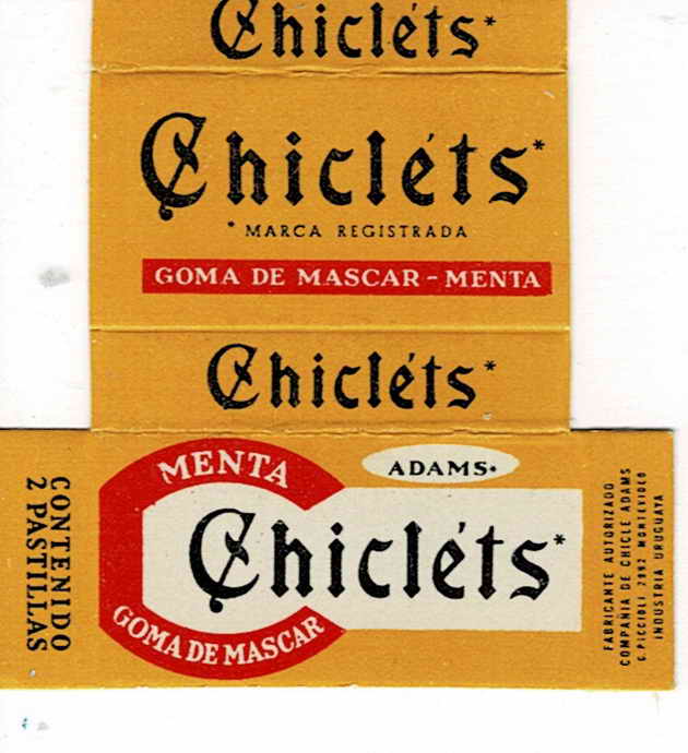 CHICLETS box pellets