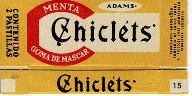 CHICLETS box pellets