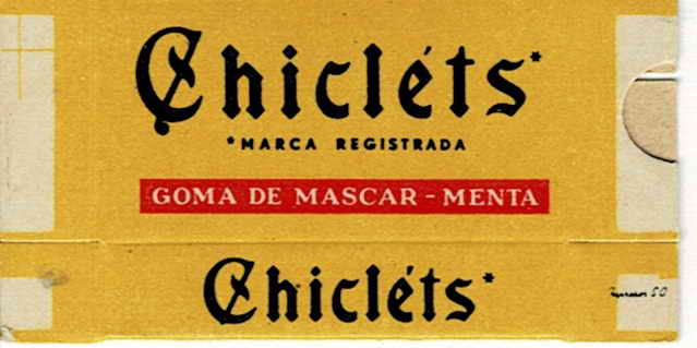 CHICLETS box pellets