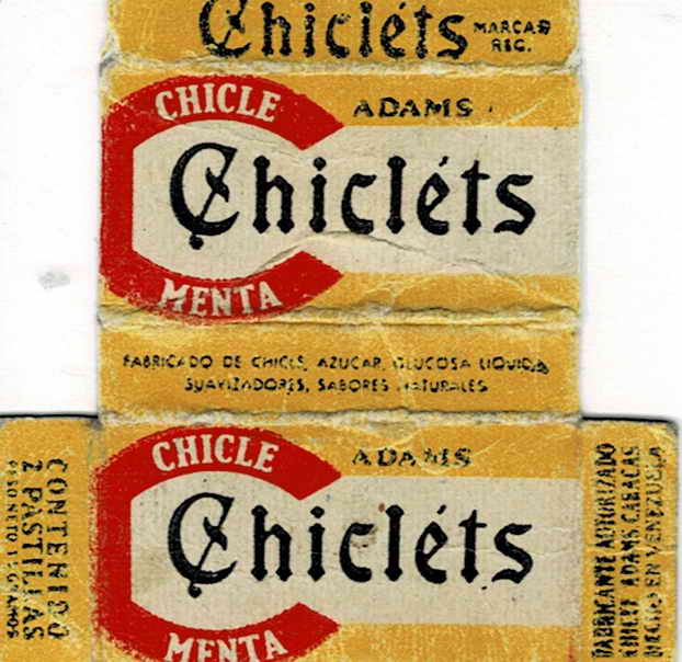 CHICLETS box pellets