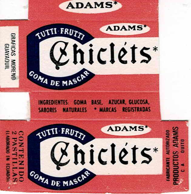 CHICLETS box pellets