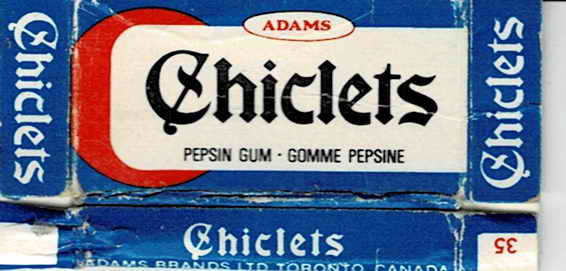 CHICLETS box pellets