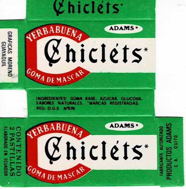 CHICLETS box pellets