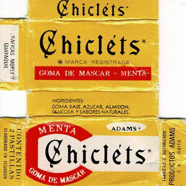 CHICLETS box pellets