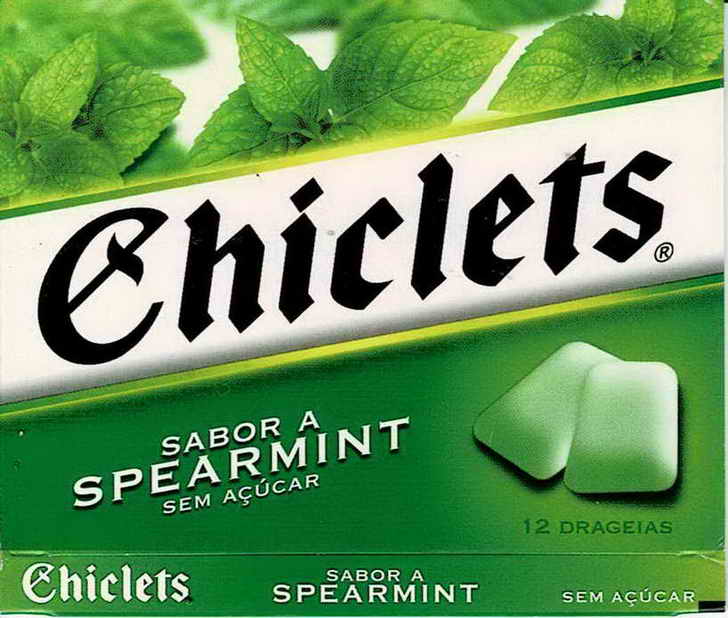 CHICLETS box pellets