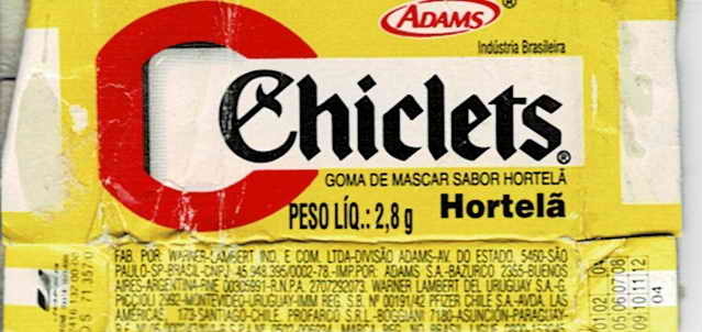 CHICLETS box pellets