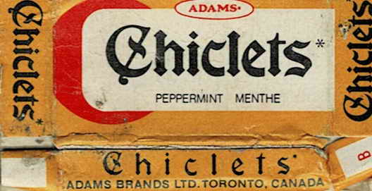 CHICLETS box pellets