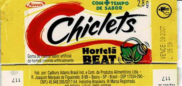 CHICLETS box pellets