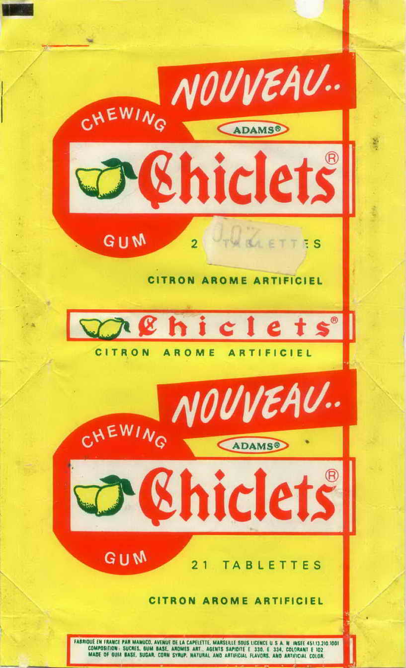 Chiclets-France-sticks