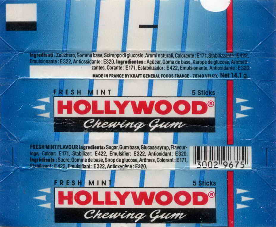 HOLLYWOOD-France-sticks