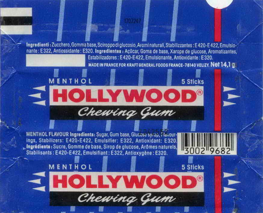 HOLLYWOOD-France-sticks