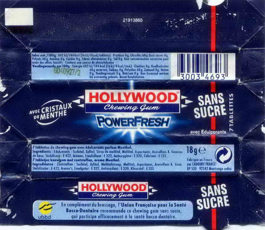 HOLLYWOOD-France-sticks