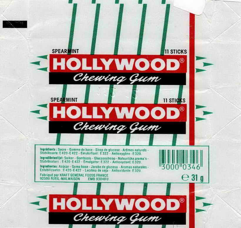 HOLLYWOOD-France-sticks