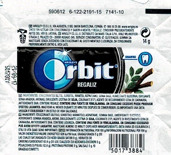 Orbit Wrigley Spain