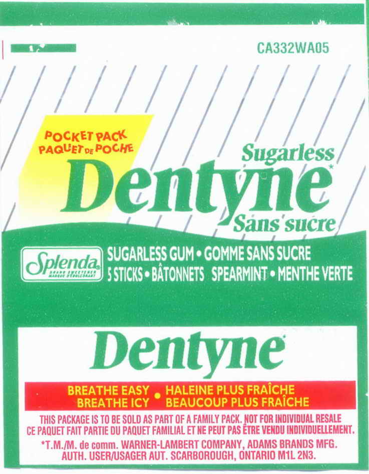 Dentyne ministicks