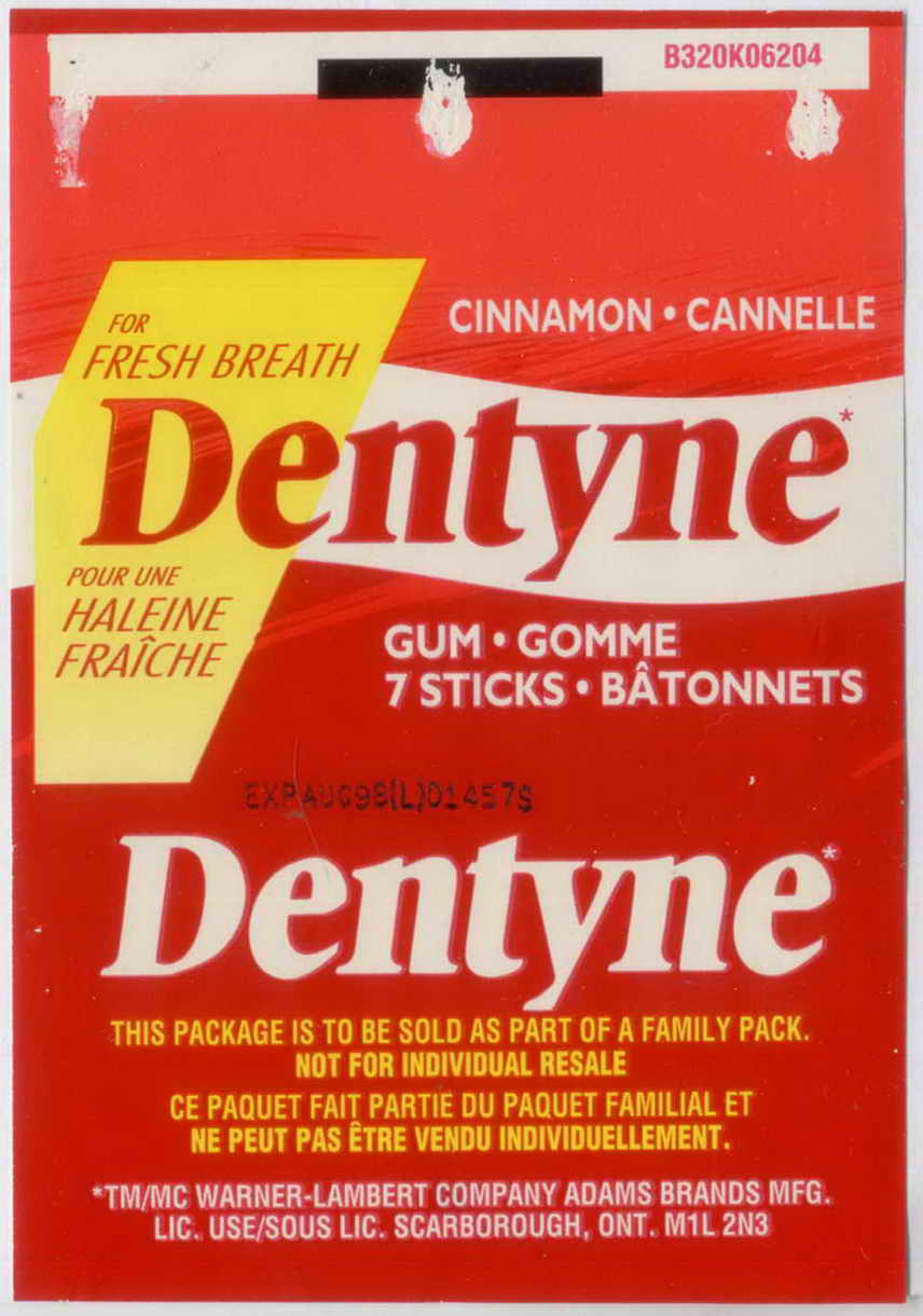Dentyne ministicks