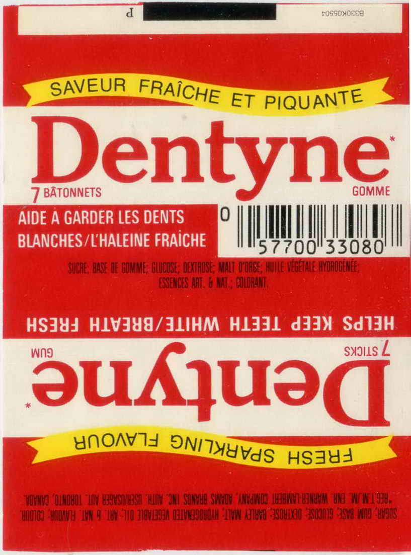 Dentyne ministicks