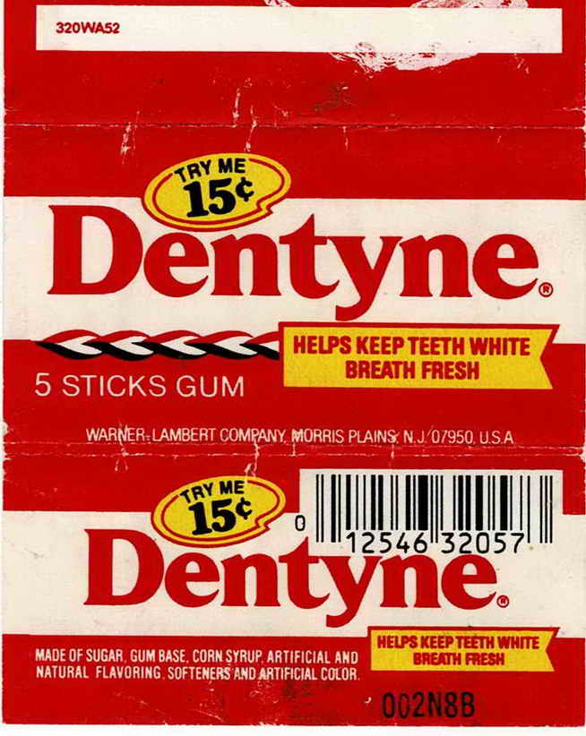 Dentyne ministicks